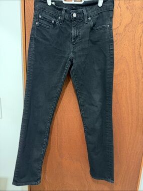 Levi's 511 Premium Denim Black Slim Fit Men’s Jeans 30x30